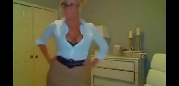  Classy MILF Getting Undressed In Front Of The Webcam. Watch Her Here MILFWebcamShow.com